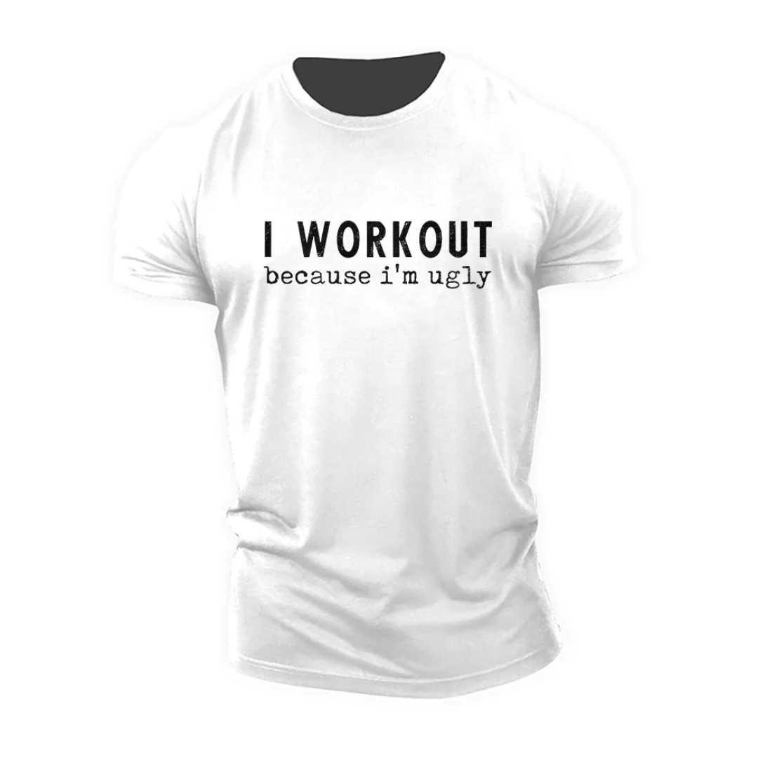 I trener fordi jeg er stygg T-skjorte - Gymfit