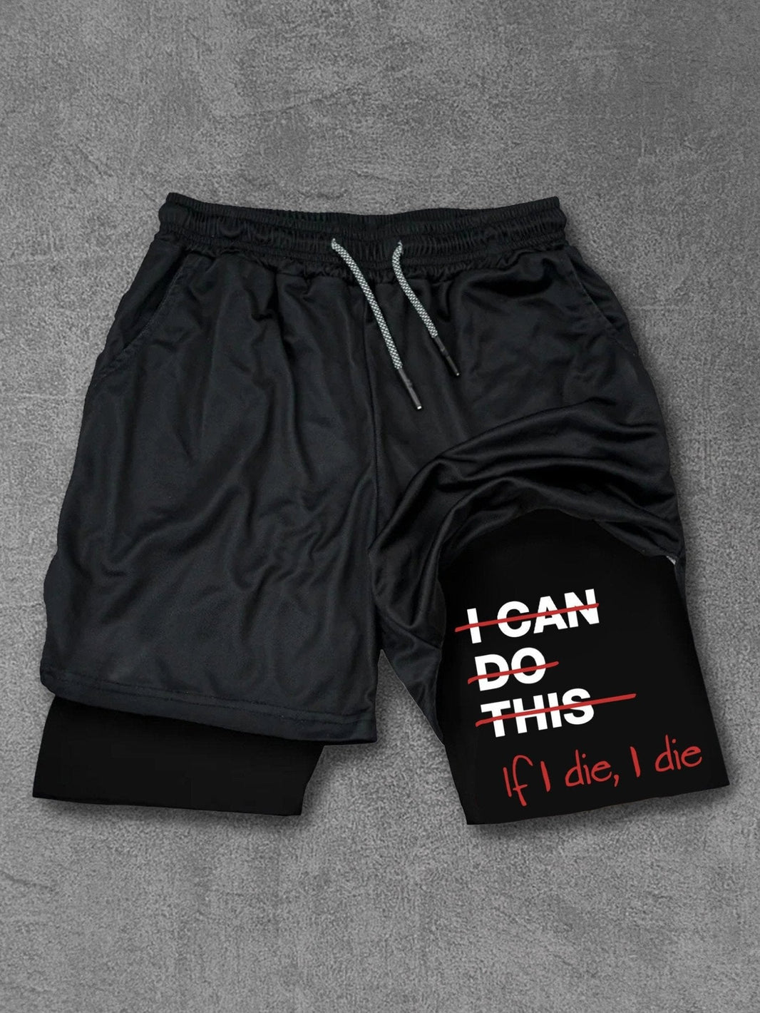 If I die, så dør jeg Performance Training Shorts - Gymfit