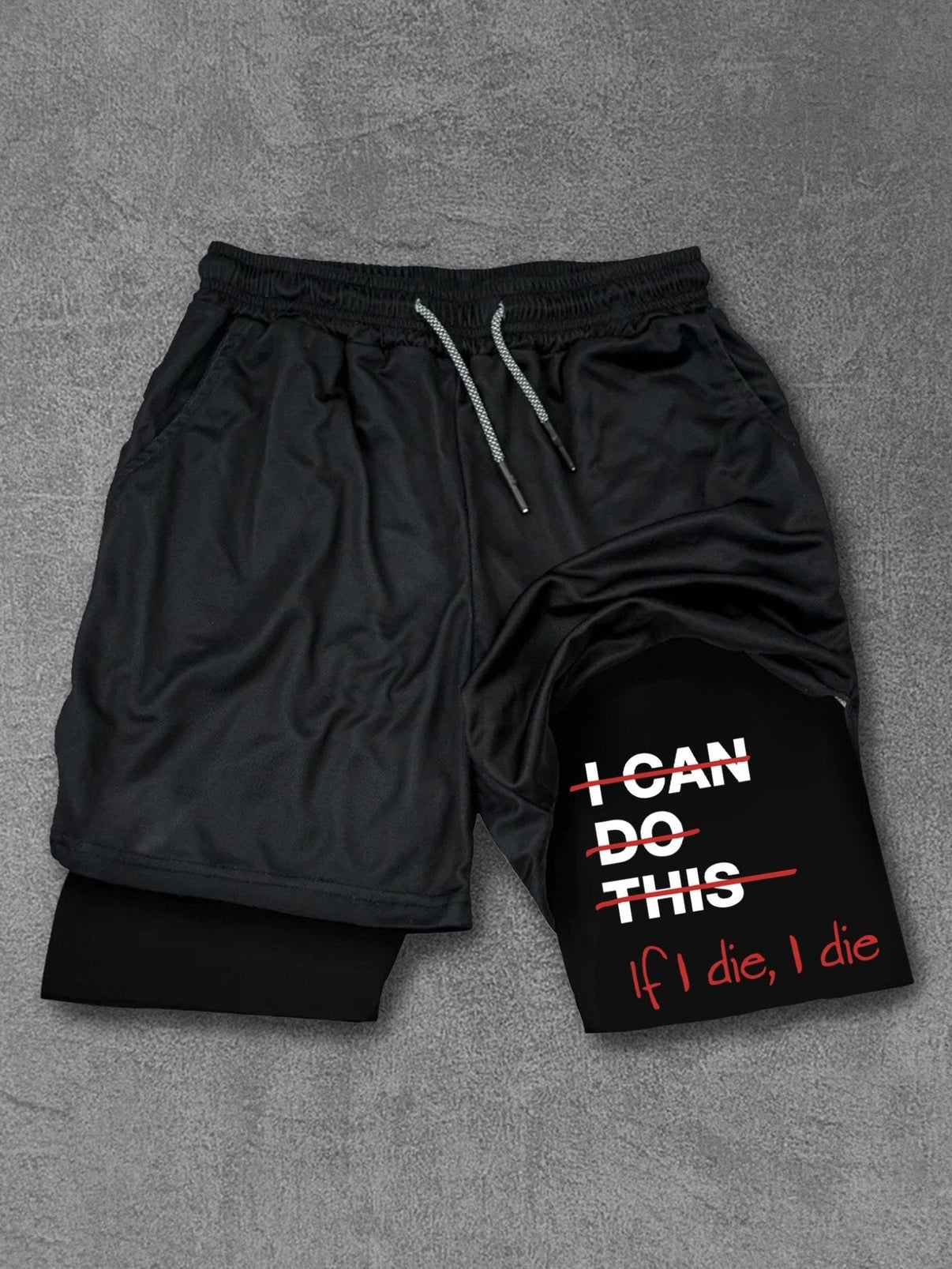 If I die, så dør jeg Performance Training Shorts - Gymfit
