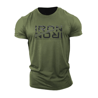 Jern skjerper jern T-skjorte - Gymfit