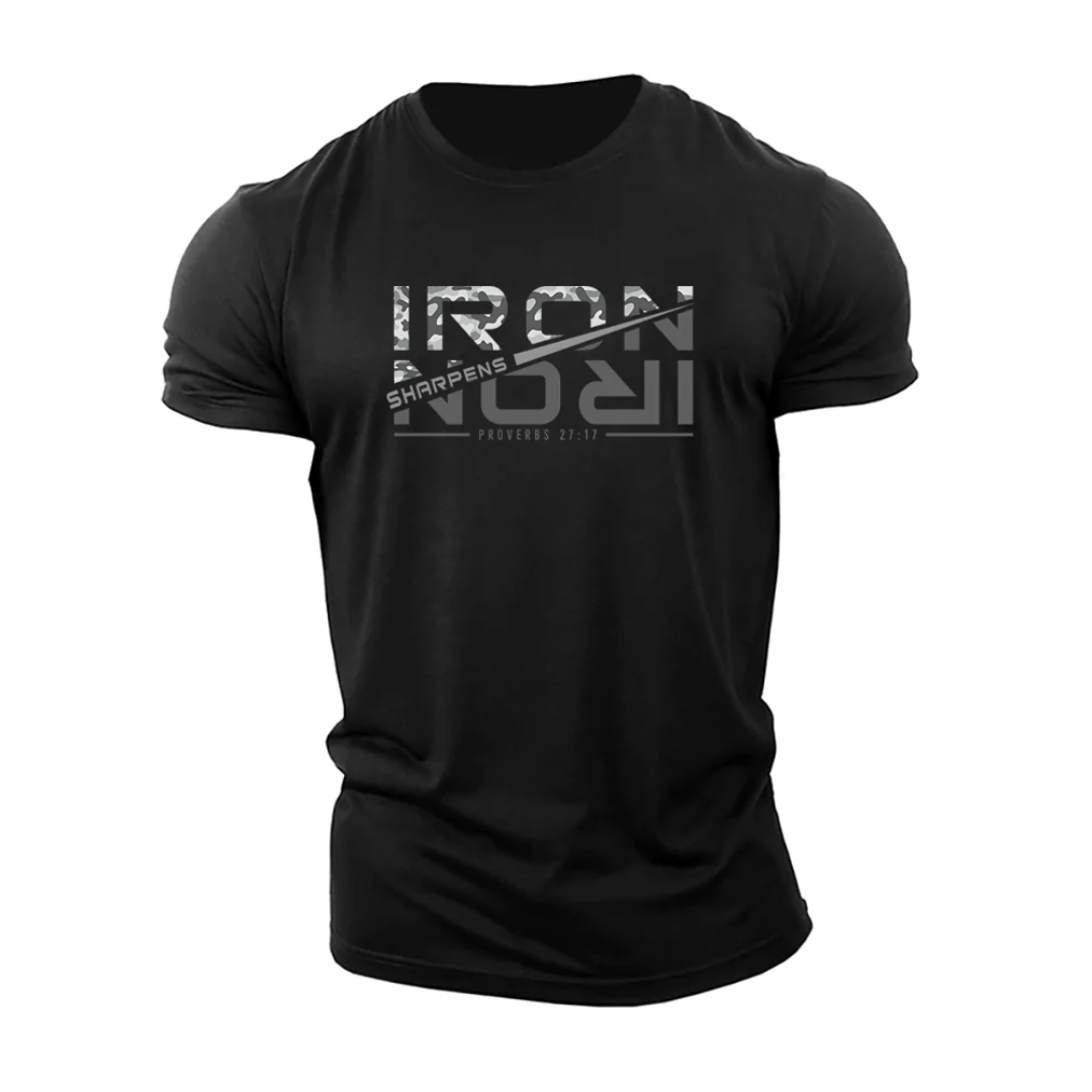 Jern skjerper jern T-skjorte - Gymfit