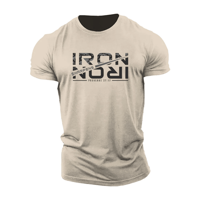 Jern skjerper jern T-skjorte - Gymfit