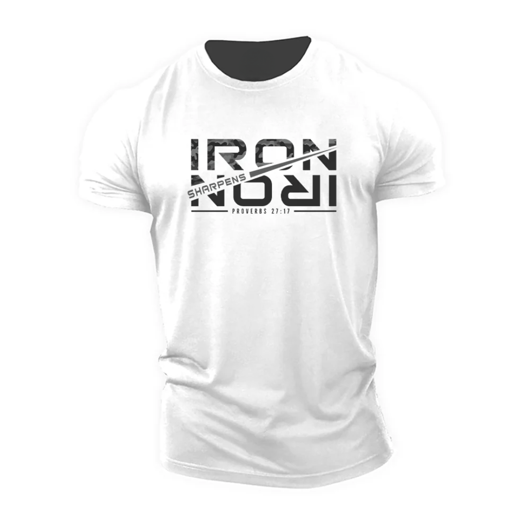 Jern skjerper jern T-skjorte - Gymfit