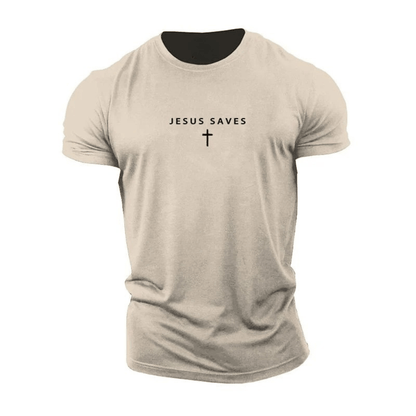Jesus redder T-skjorte - Gymfit