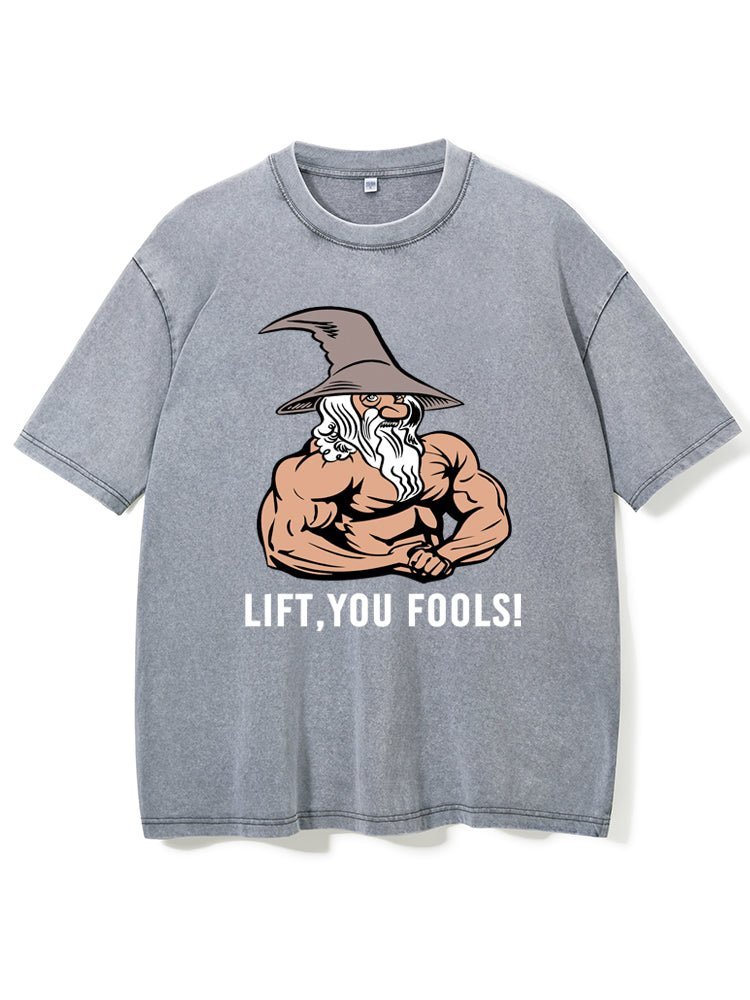 alt
Lift You Fool vasket gym-T-skjorte - Gymfit