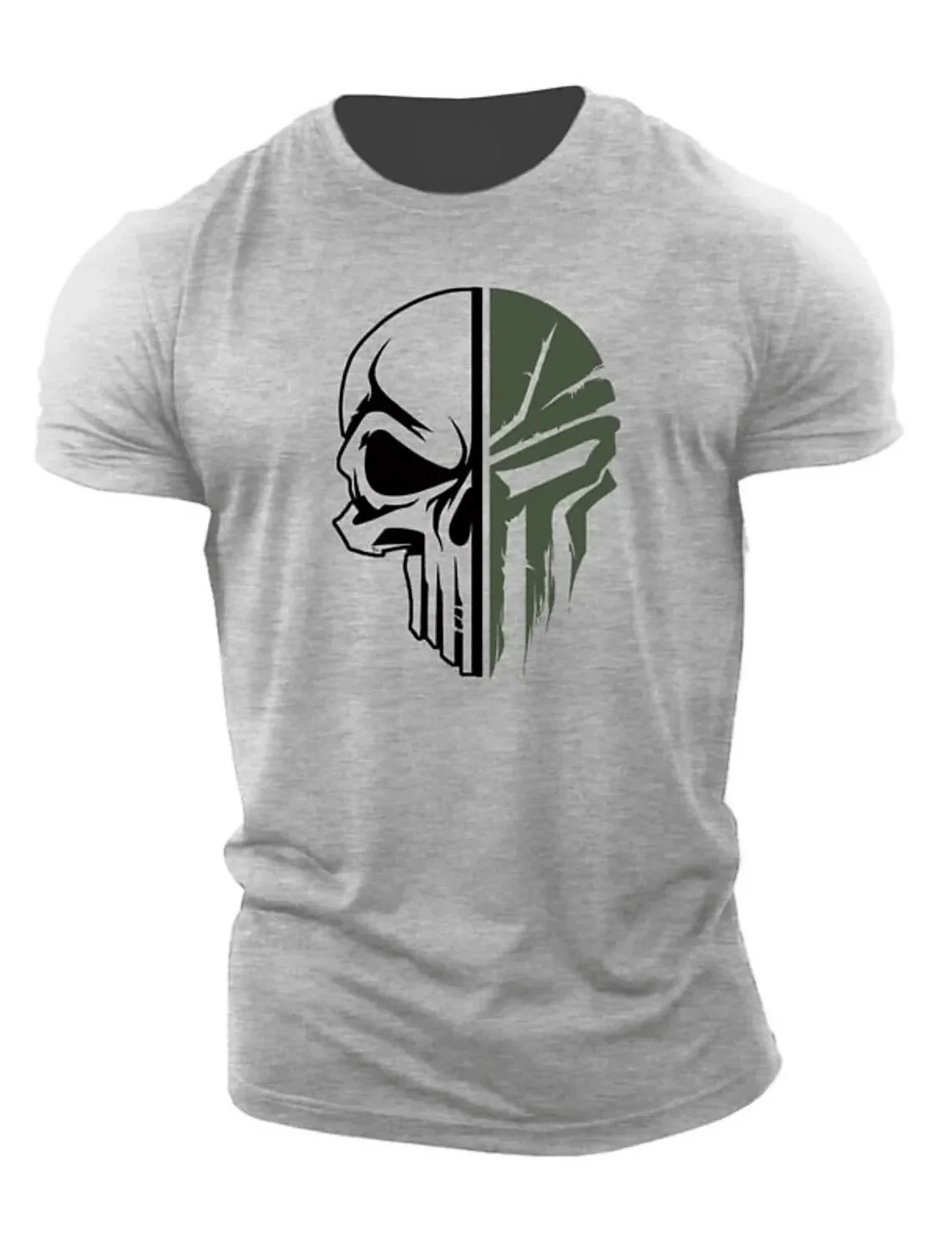 Military skull t-skjorte - Gymfit