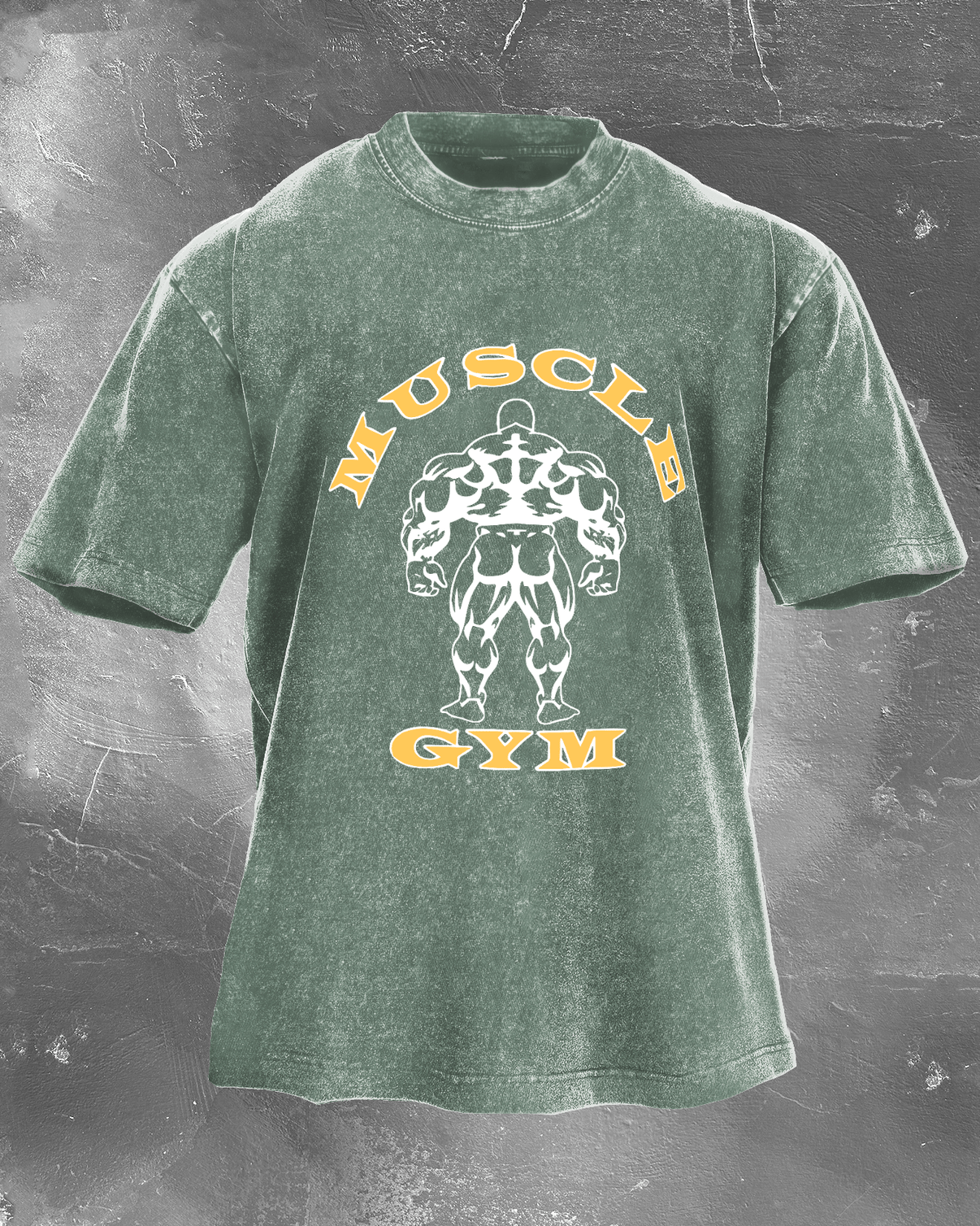 alt
Muscle Gym herrevasket T-skjorte - Gymfit