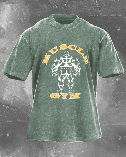 alt
Muscle Gym herrevasket T-skjorte - Gymfit
