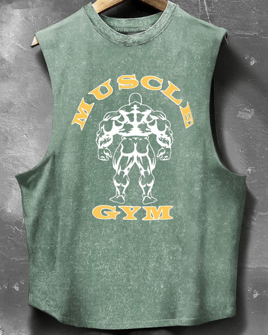 MUSCLE GYM ERMELØS SINGLET - Gymfit