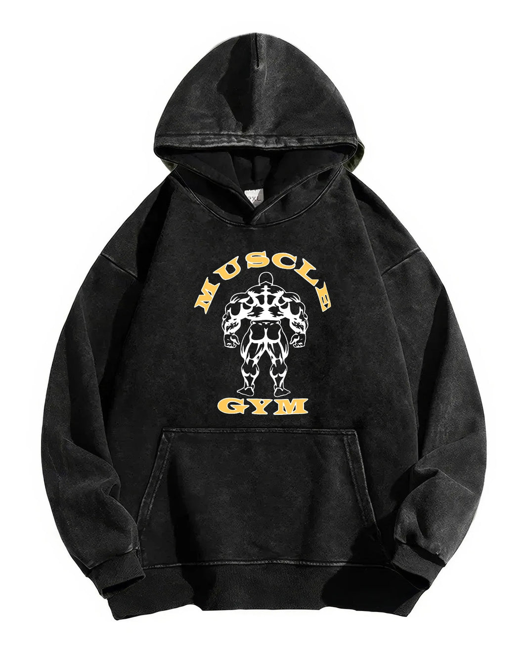 MUSCLE GYM VASKET HOODIE - Gymfit