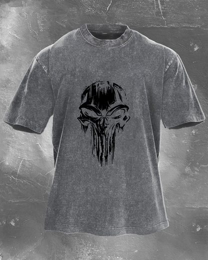 SKULL VASKET T-SHIRT