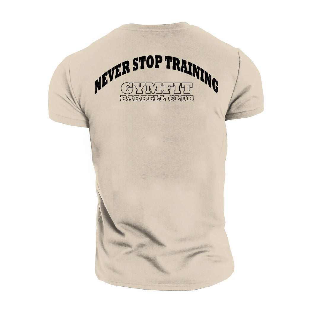 Gymfit Never Stop Training T-skjorte