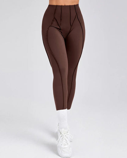 Leggings med striper - Gymfit