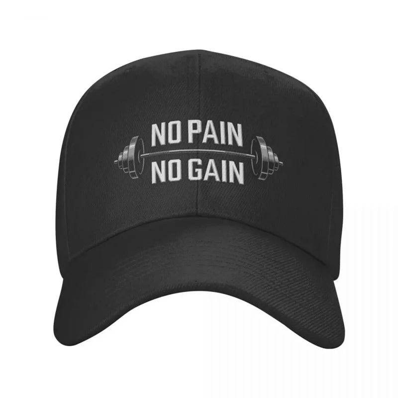 No pain no gain-treningscaps - Gymfit