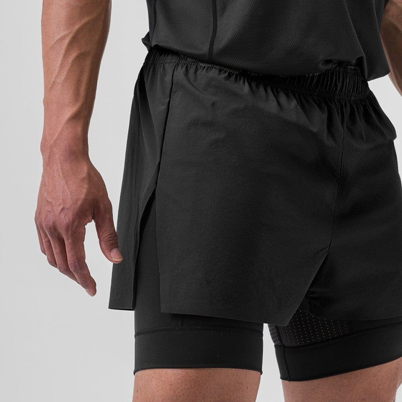 NYHET 2 IN 1 Sportshorts - Gymfit