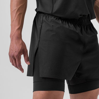 NYHET 2 IN 1 Sportshorts - Gymfit