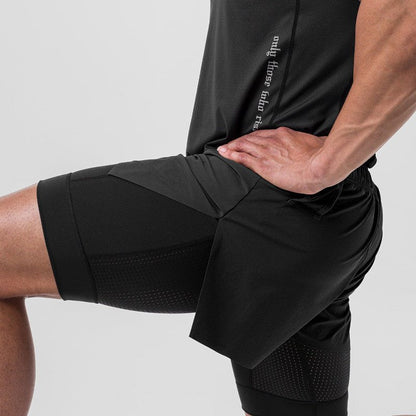 NYHET 2 IN 1 Sportshorts - Gymfit