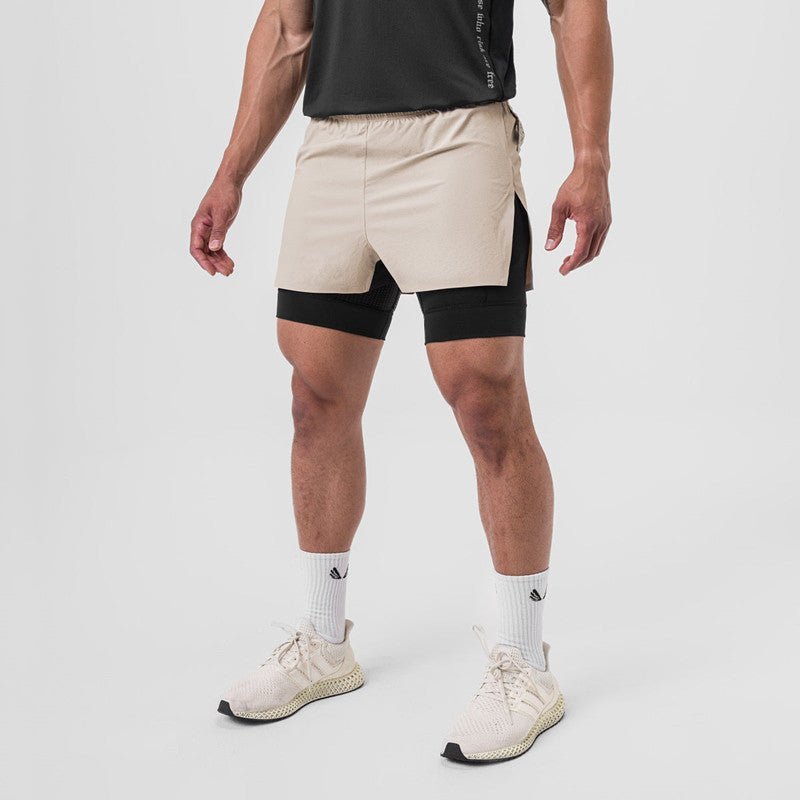 NYHET 2 IN 1 Sportshorts - Gymfit