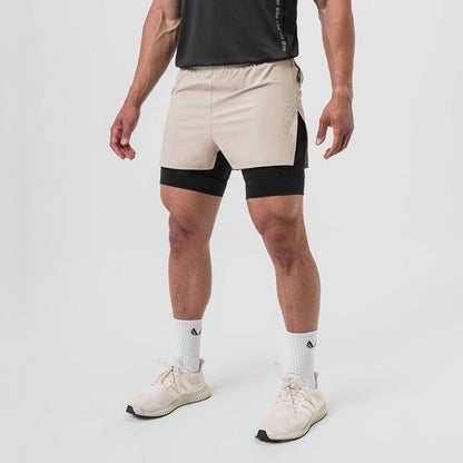 NYHET 2 IN 1 Sportshorts - Gymfit