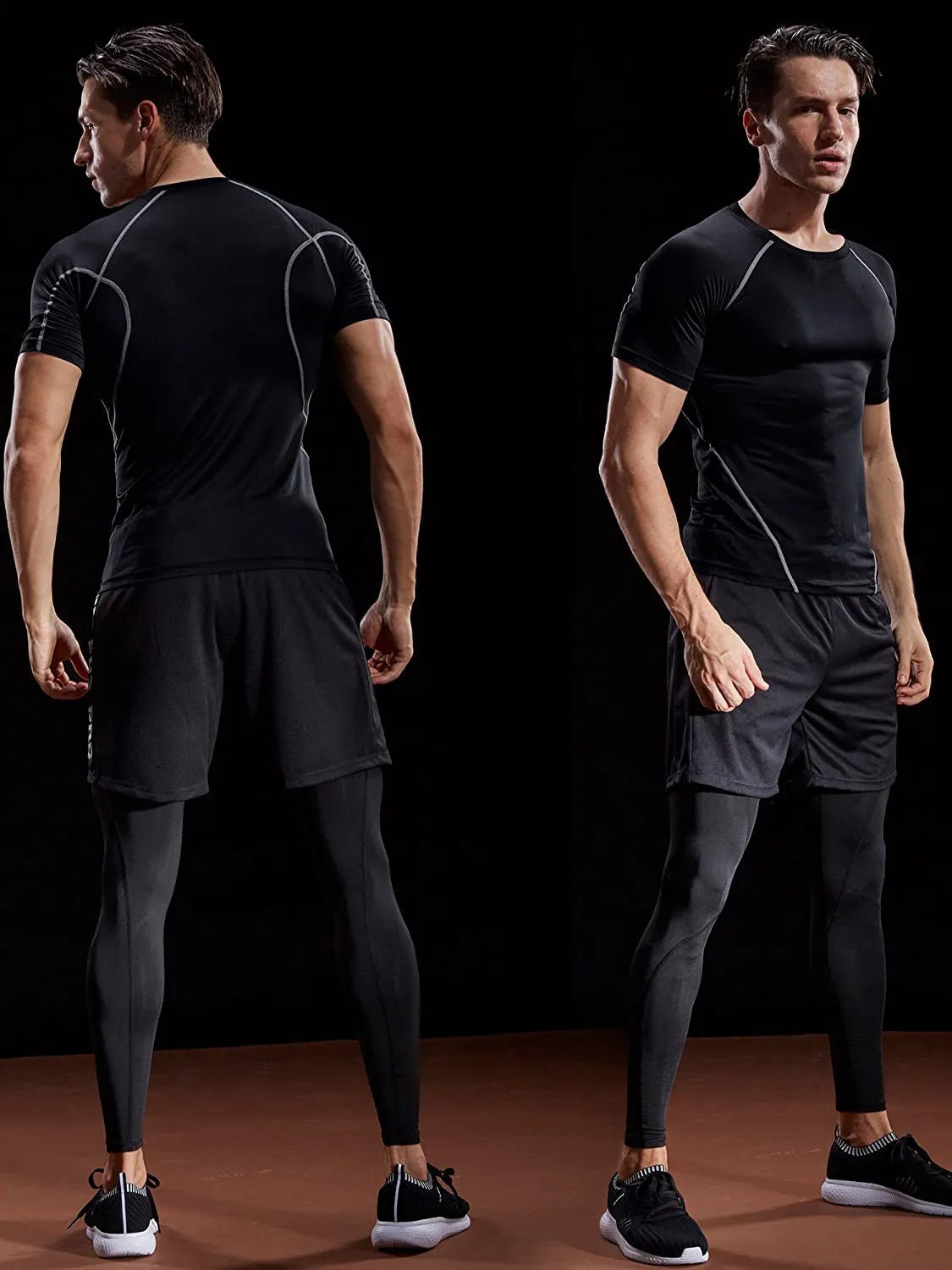 NYHET Gymfit kompresjons-T-skjorte - Gymfit