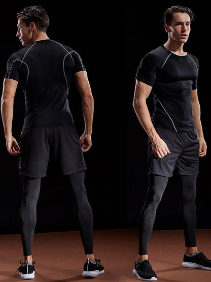 NYHET Gymfit kompresjons-T-skjorte - Gymfit