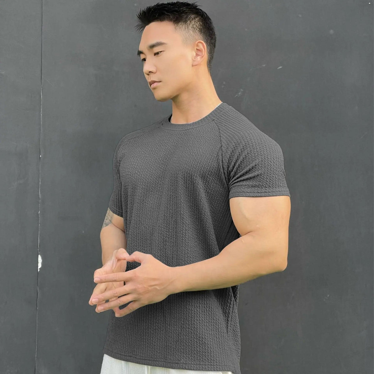 NYHET Gymfit Muscle løs T-skjorte - Gymfit