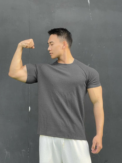 NYHET Gymfit Muscle løstsittende T-skjorte - Gymfit