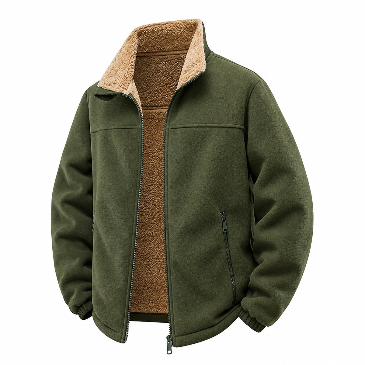 NYHET Gymfit Sherpa-fleecejakke - Gymfit