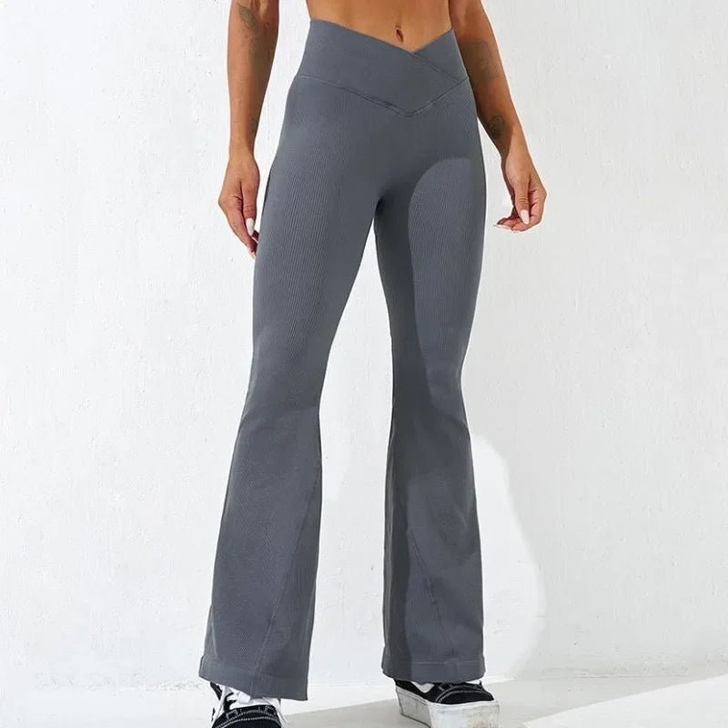 alt
NYHET Ribbede Wide - lange leggings - Gymfit