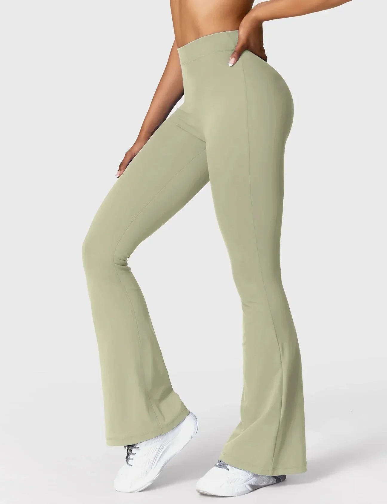 NYHET V - back Flare-leggings - Gymfit