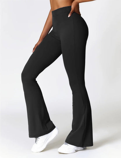 NYHET V - back Flare leggings - Gymfit