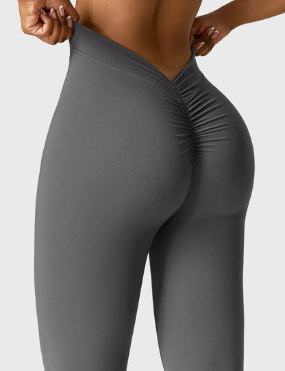alt
NYHET V-rygg Flare leggings - Gymfit