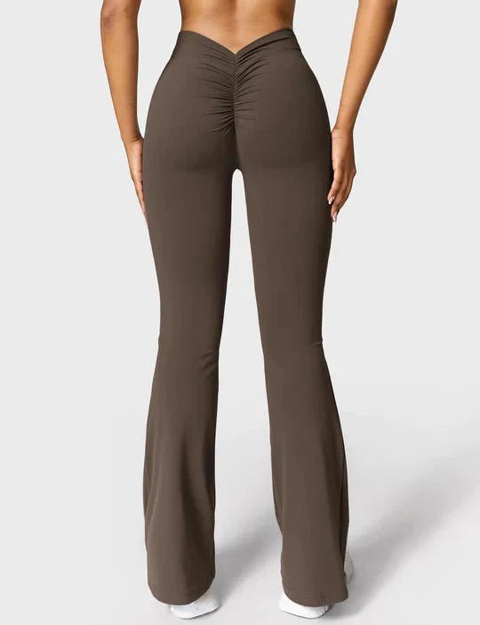 NYHET V - rygg Flare leggings - Gymfit