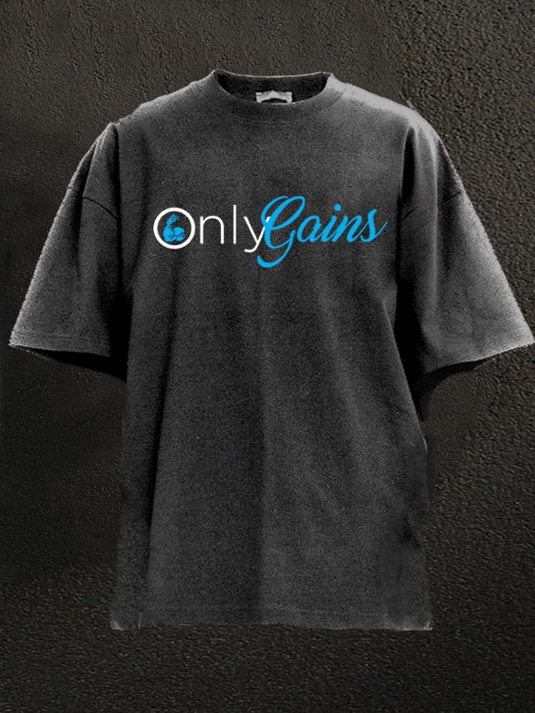 Only Gains Vasket trenings-T-skjorte - Gymfit