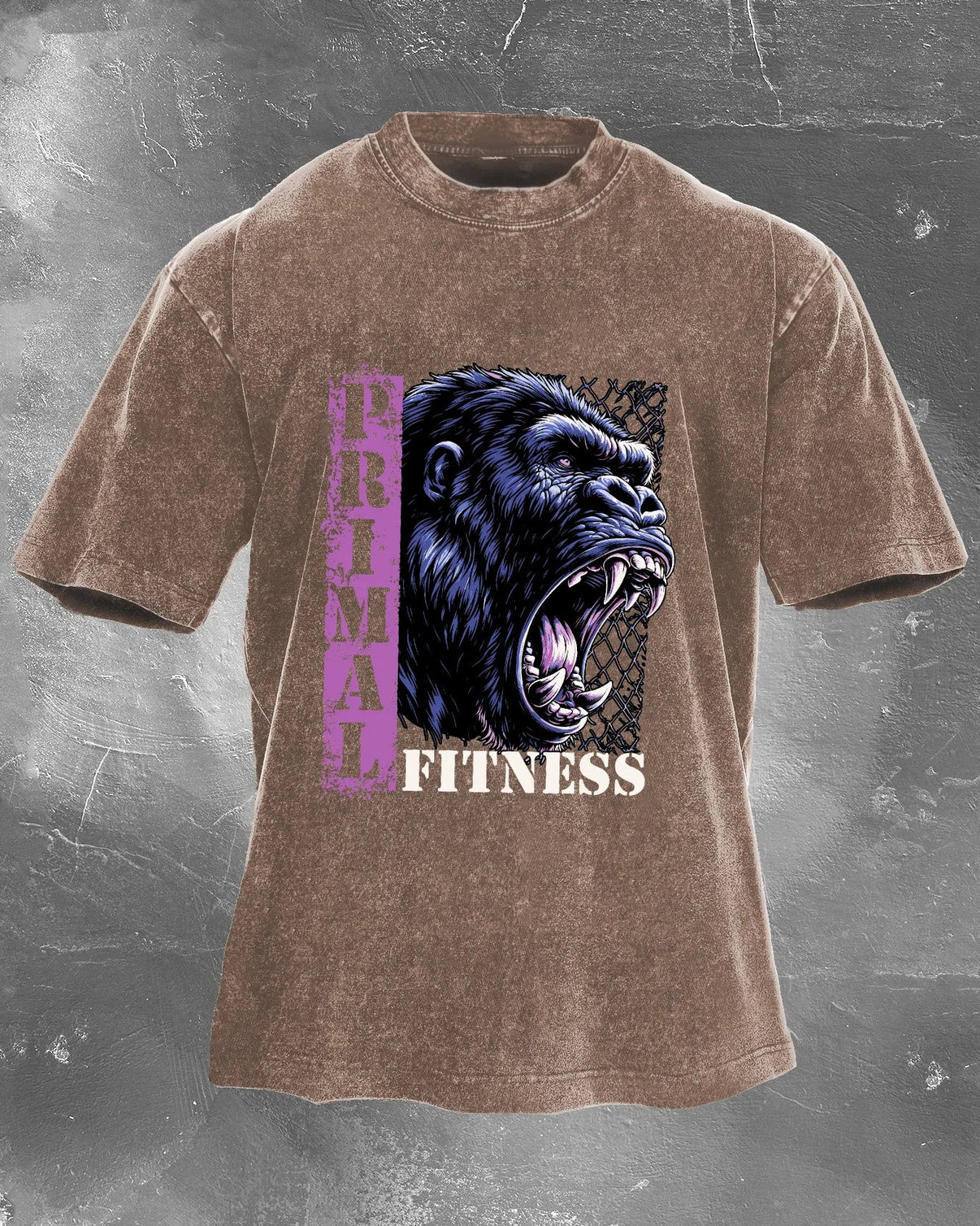 PRIMAL FITNESS VASKET T-SKJORTE - Gymfit