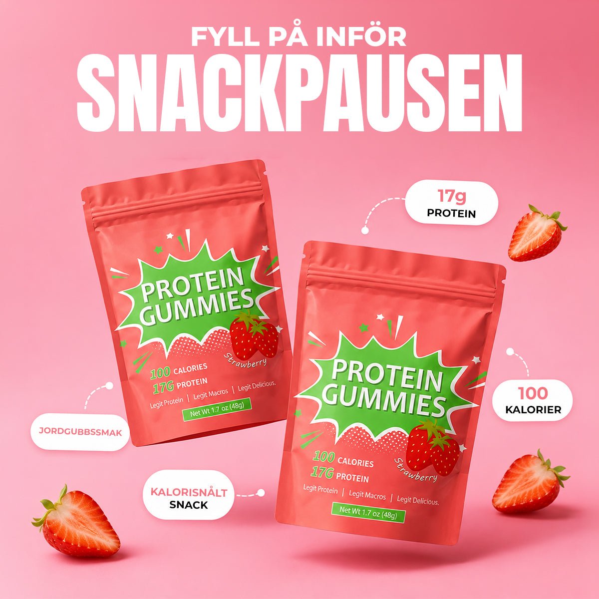 Proteingummier - Gymfit