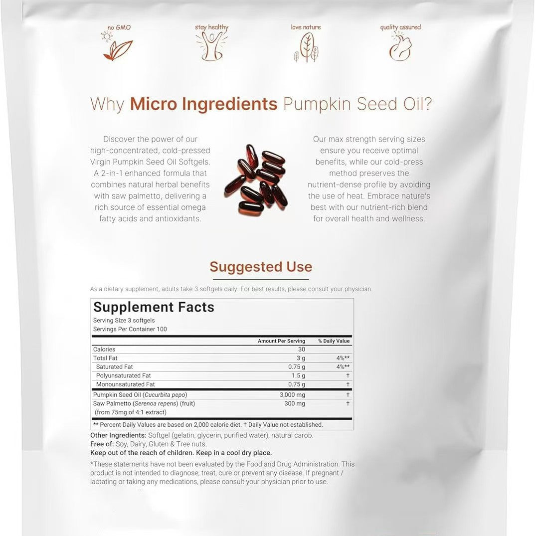 Pumpkin Seed Oil - Gymfit
