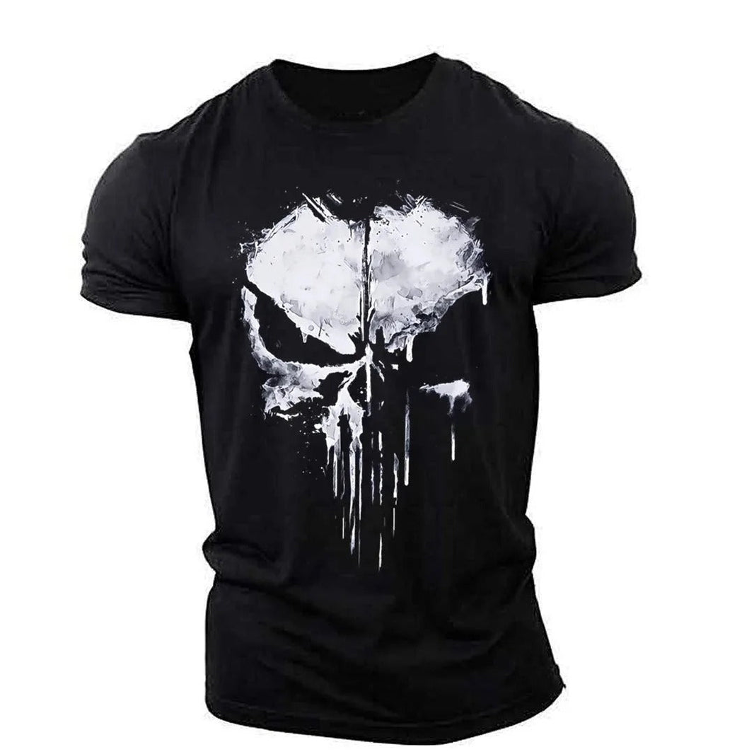 alt
Punisher hodeskalle t-skjorte - Gymfit