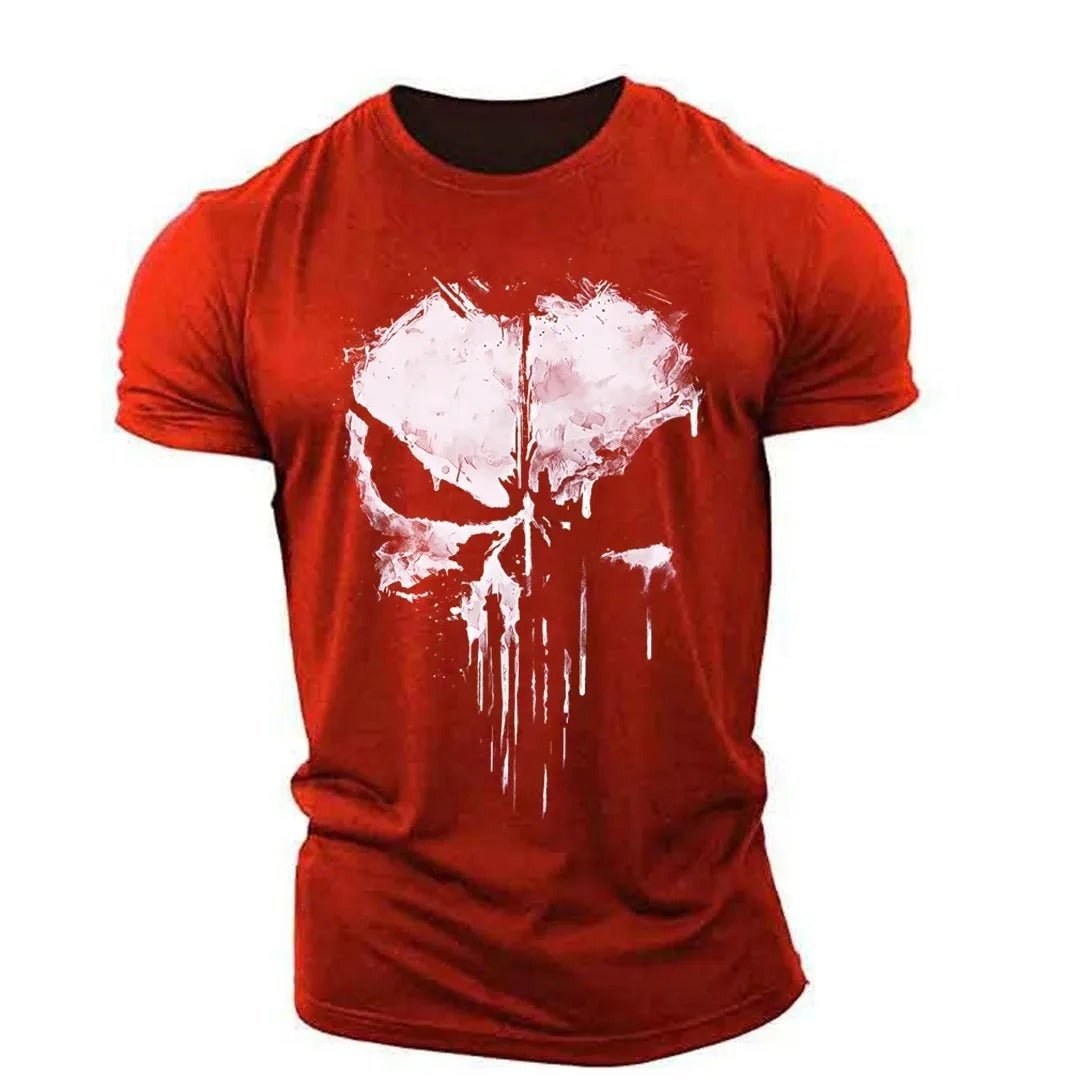 Punisher hodeskalle t-skjorte - Gymfit