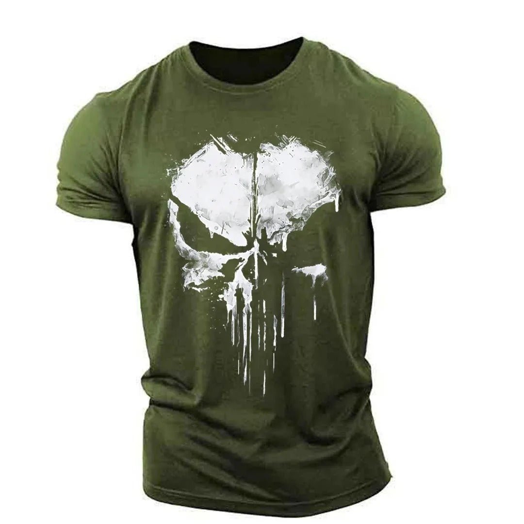 Punisher hodeskalle-T-skjorte - Gymfit