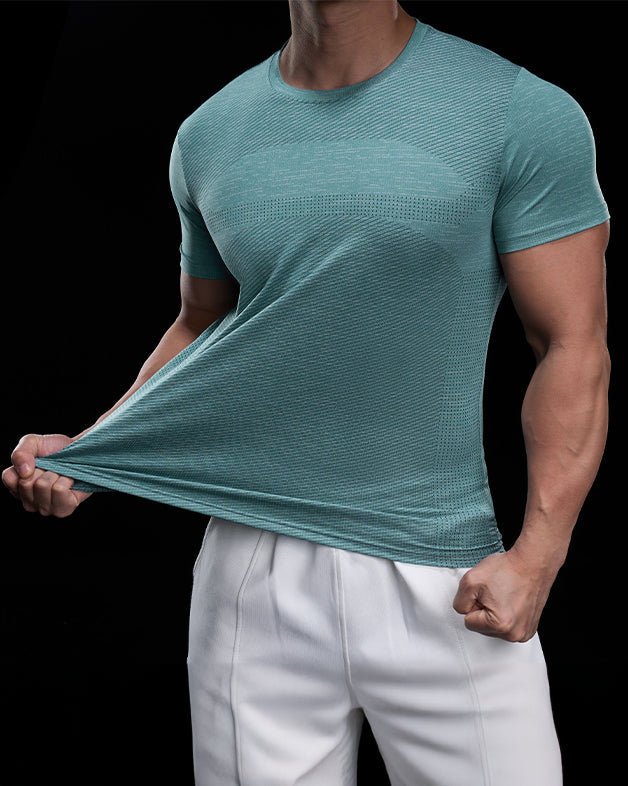 Quick Dry T-skjorte med korte ermer - Gymfit