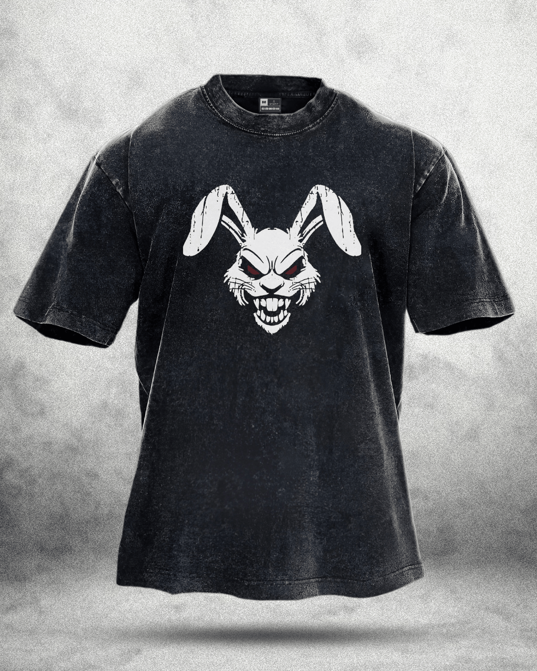RABBIT RED EYE VASKET T-SKJORTE - Gymfit