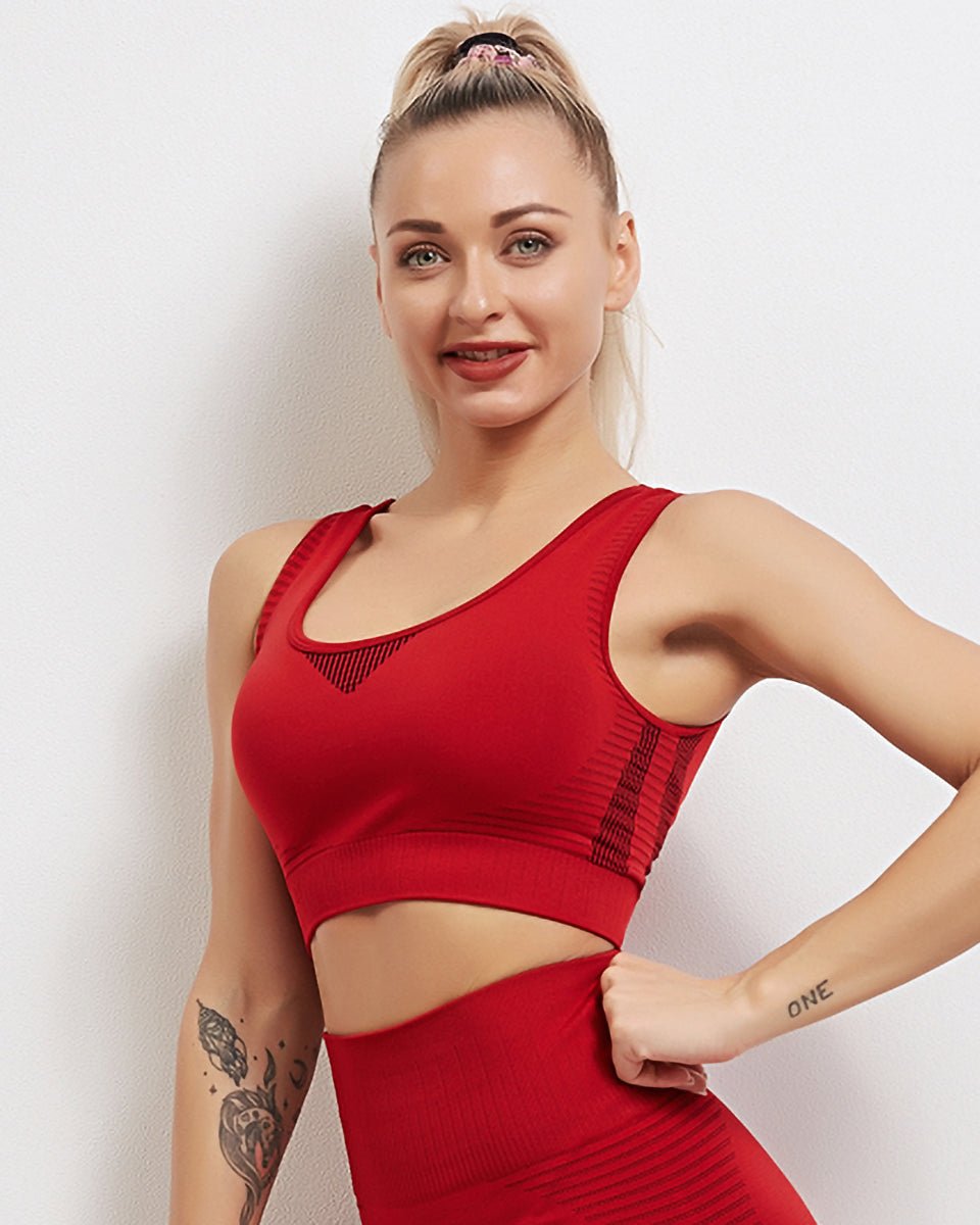 Rawica sømløs sports-BH - Gymfit