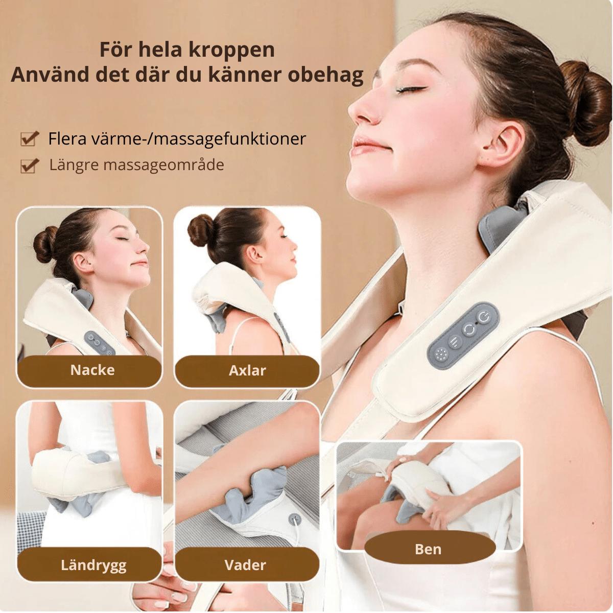 Relax Therm – massasje og varmeterapi i ett - Gymfit
