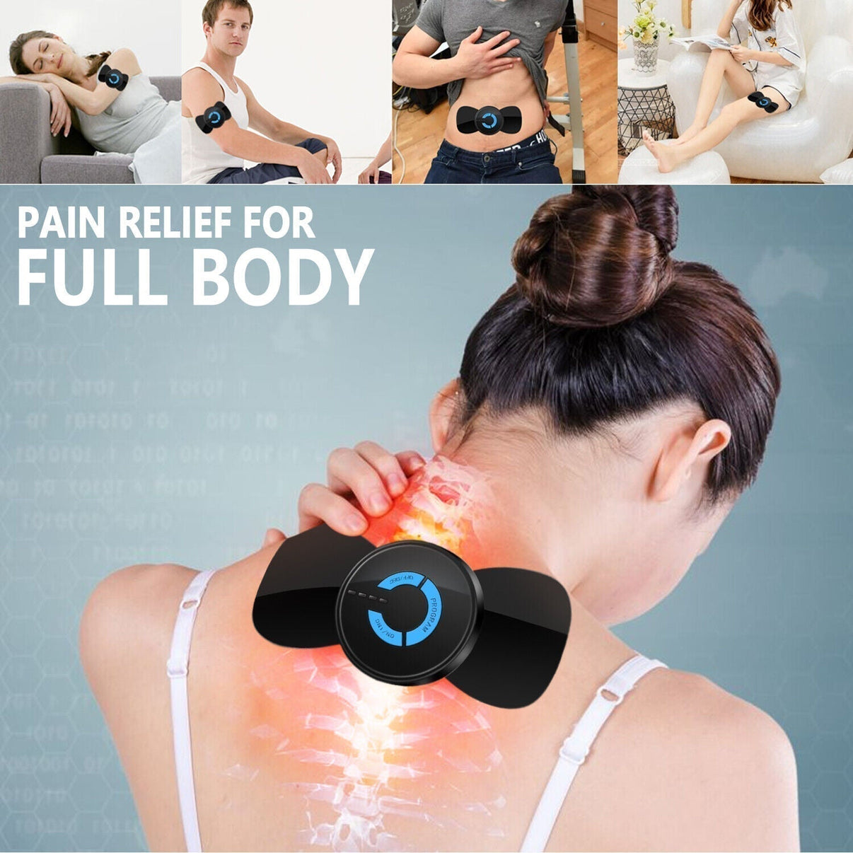 RelieveStar EMS intelligent massasjeapparat - Gymfit