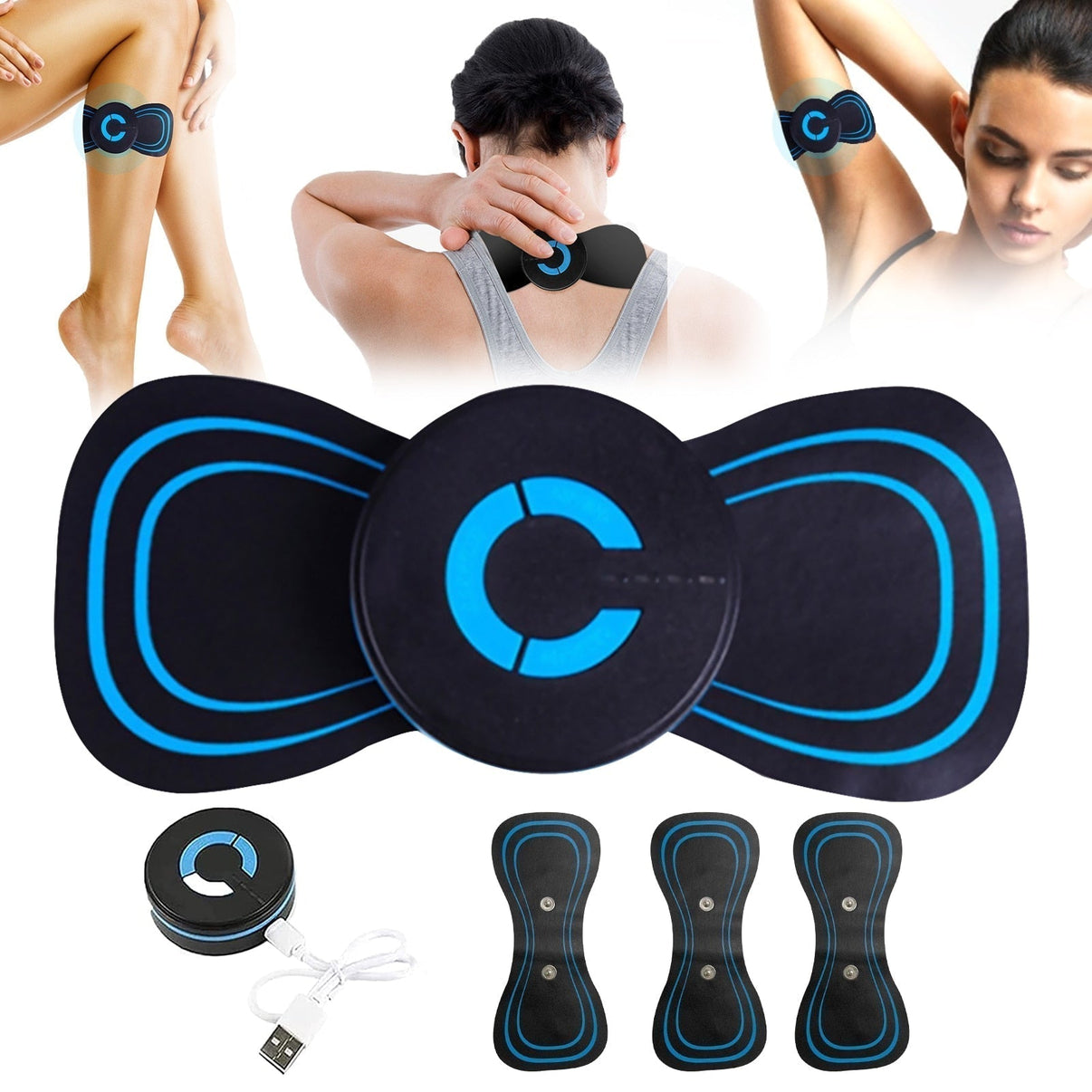 RelieveStar EMS intelligent massasjeapparat - Gymfit