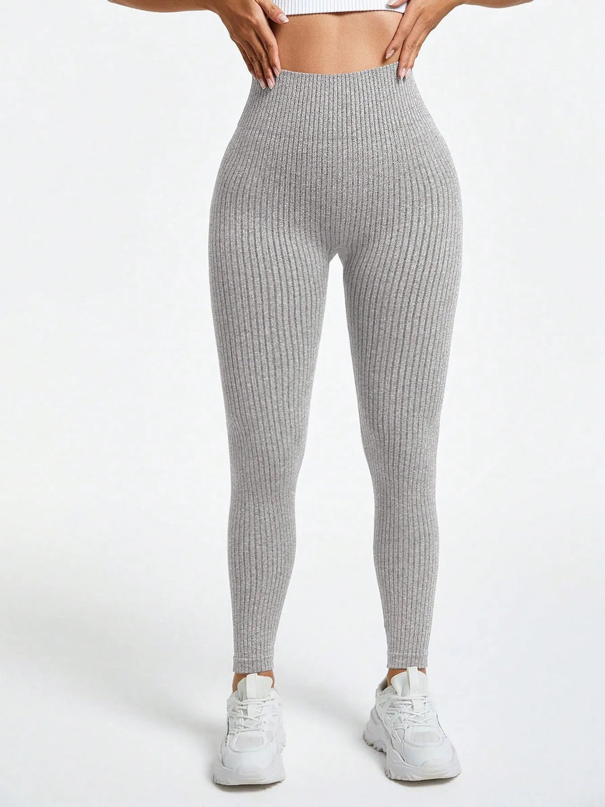 alt
Ribbede sømløse leggings - Gymfit