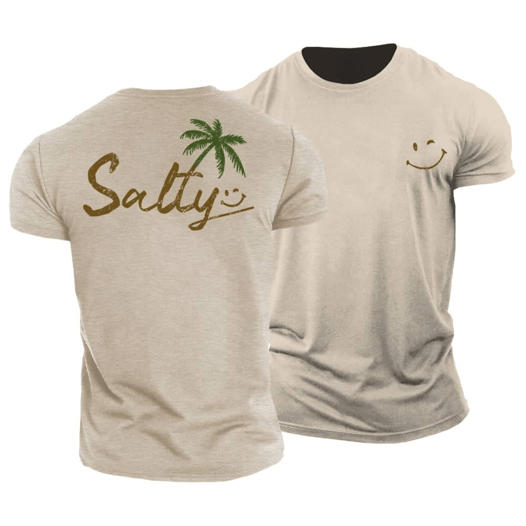Salty Smiley T-skjorte - Gymfit
