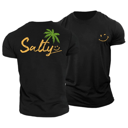 Salty Smiley T-skjorte - Gymfit
