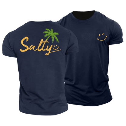 alt
Salty Smiley T-skjorte - Gymfit